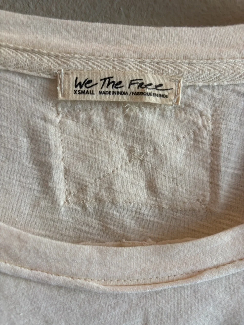 Free People We The Free Chill Vibes Wave Tee XS Oversized - Picture 6 of 9
